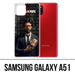 Coque Samsung Galaxy A51 - La Casa De Papel - Professeur Masque