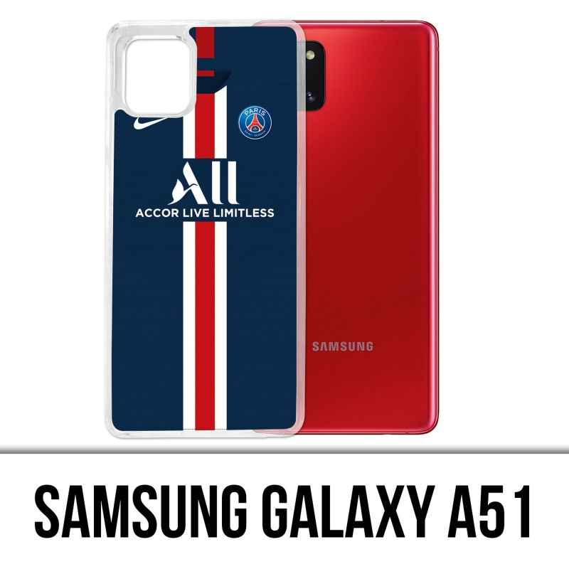 Coque Samsung Galaxy A51 - Maillot Psg Football 2020