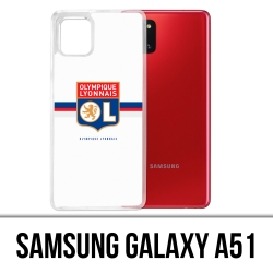 Coque Samsung Galaxy A51 - OL Olympique Lyonnais Logo Bandeau