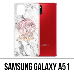 Samsung Galaxy A51 Case - Versace White Marble