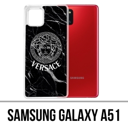 Coque Samsung Galaxy A51 - Versace Marbre Noir