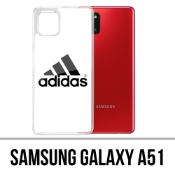 Funda Samsung Galaxy A51 - Logo Adidas Blanco