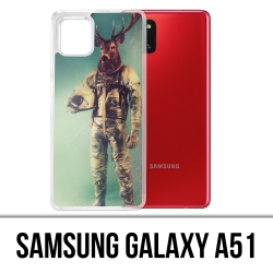 Samsung Galaxy A51 case - Animal Astronaut Deer