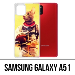 Samsung Galaxy A51 case - Animal Astronaut Cat