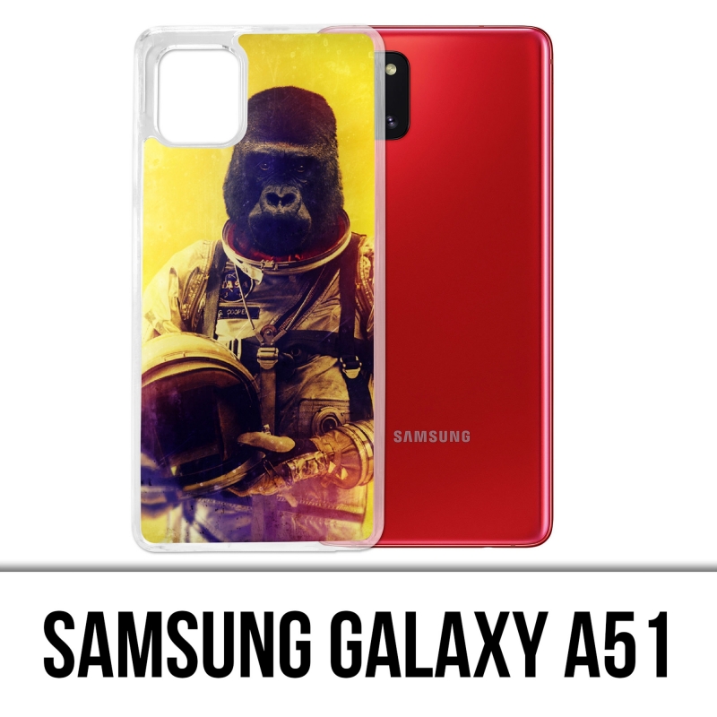 Samsung Galaxy A51 Case - Tierastronautenaffe