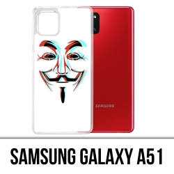 Coque Samsung Galaxy A51 - Anonymous 3D