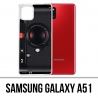 Funda Samsung Galaxy A51 - Cámara Vintage Negra