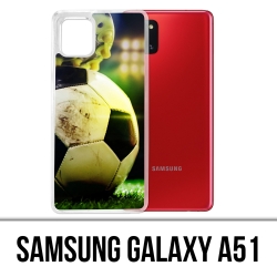 Custodia per Samsung Galaxy A51 - Pallone da calcio