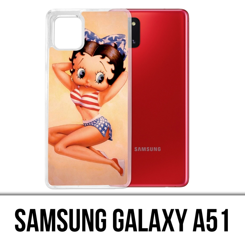 Custodia per Samsung Galaxy A51 - Betty Boop Vintage