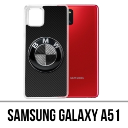Carcasa Samsung Galaxy A51 - Bmw Logo Carbon