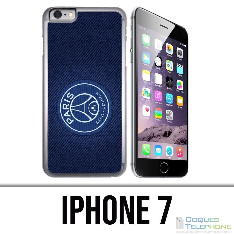 IPhone 7 Fall - PSG unbedeutender blauer Hintergrund