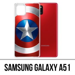 Funda Samsung Galaxy A51 - Escudo de los Vengadores del Capitán América