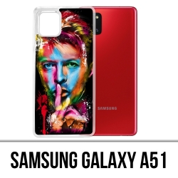 Custodia per Samsung Galaxy A51 - Bowie multicolore