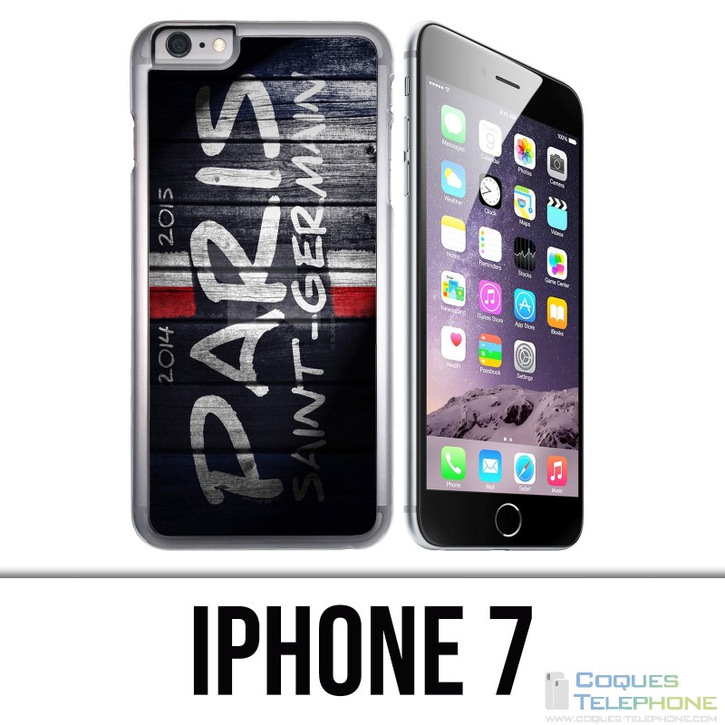Funda iPhone 7 - Etiqueta de pared PSG