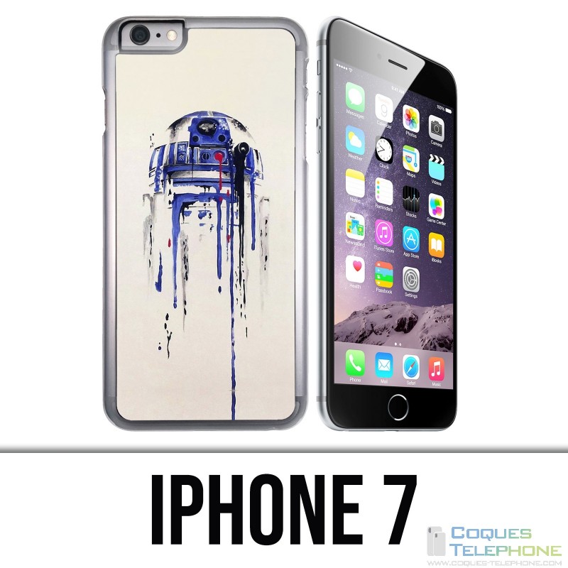 IPhone 7 Hülle - R2D2 Paint