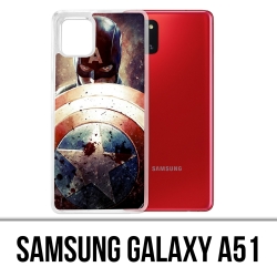 Samsung Galaxy A51 case - Captain America Grunge Avengers
