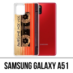 Samsung Galaxy A51 Case - Guardians Of The Galaxy Vintage Audio Cassette