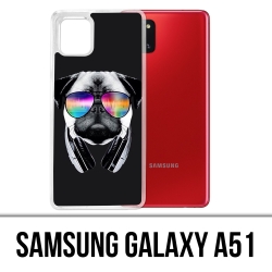 Samsung Galaxy A51 case - Dj Pug Dog