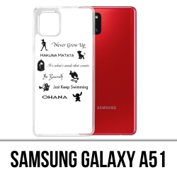 Samsung Galaxy A51 Case - Disney Quotes