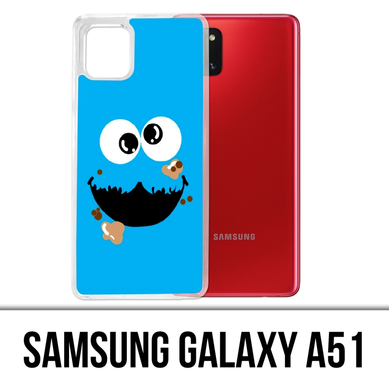Samsung Galaxy A51 case - Cookie Monster Face
