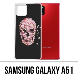 Custodia per Samsung Galaxy A51 - Crane Flowers 2