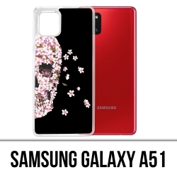 Custodia per Samsung Galaxy A51 - Crane Flowers