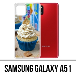 Funda Samsung Galaxy A51 - Cupcake azul