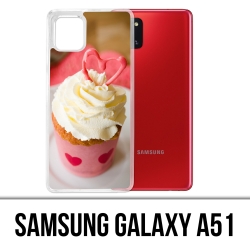 Coque Samsung Galaxy A51 - Cupcake Rose