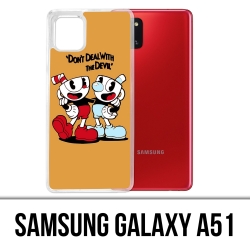 Samsung Galaxy A51 Case - Cuphead