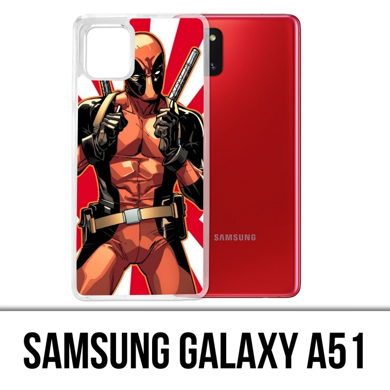 Coque Samsung Galaxy A51 - Deadpool Redsun