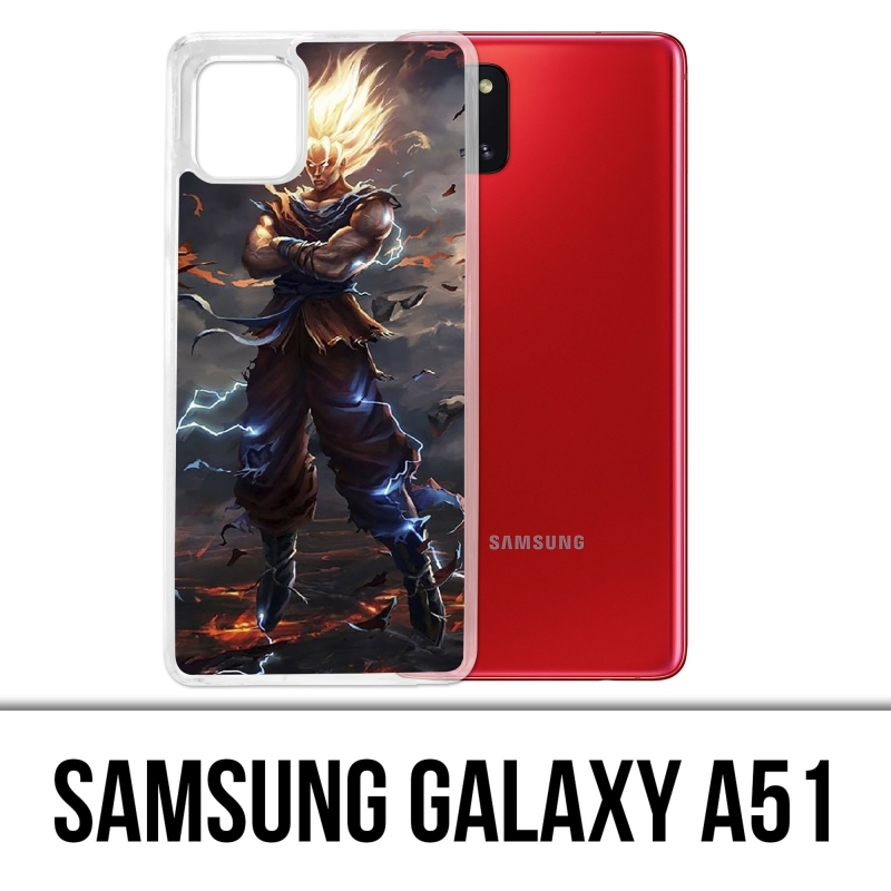 Funda Samsung Galaxy A51 - Dragon Ball Super Saiyan