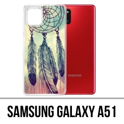 Custodia per Samsung Galaxy A51 - Feathers Dreamcatcher