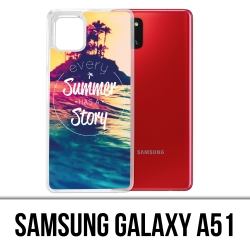 Custodia per Samsung Galaxy A51 - Ogni estate ha una storia