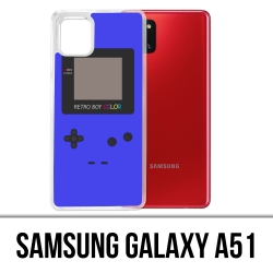 Coque Samsung Galaxy A51 - Game Boy Color Bleu