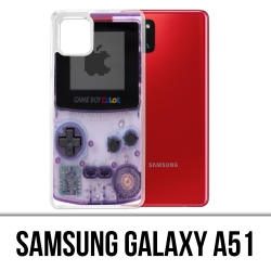 Coque Samsung Galaxy A51 - Game Boy Color Violet