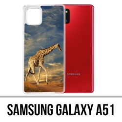 Custodia per Samsung Galaxy A51 - Giraffa
