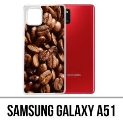 Custodia per Samsung Galaxy A51 - Chicchi di caffè