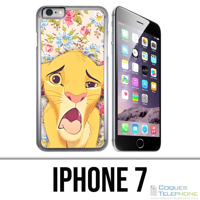 Coque iPhone 7 - Roi Lion Simba Grimace