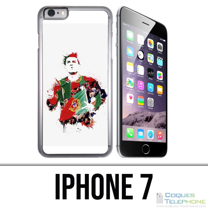 IPhone 7 case - Ronaldo Lowpoly
