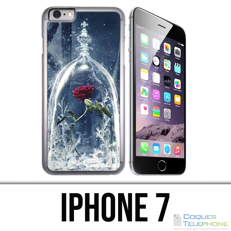 Coque iPhone 7 - Rose Belle Et La Bete