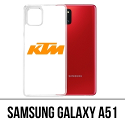 Samsung Galaxy A51 Case - Ktm Logo White Background
