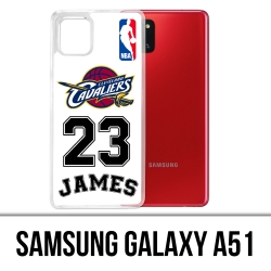 Custodia per Samsung Galaxy A51 - Lebron James White
