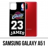 Coque Samsung Galaxy A51 - Lebron James Noir