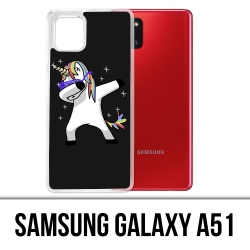 Samsung Galaxy A51 Case - Tupfen Einhorn