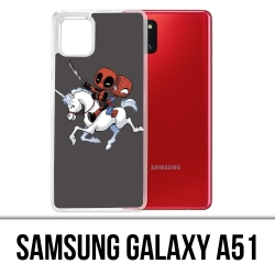 Coque Samsung Galaxy A51 - Licorne Deadpool Spiderman