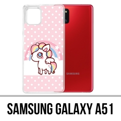 Coque Samsung Galaxy A51 - Licorne Kawaii