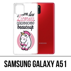 Custodia per Samsung Galaxy A51 - Unicorni