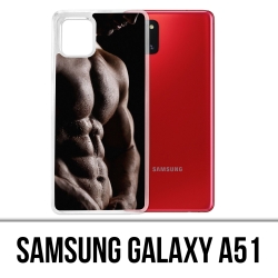Samsung Galaxy A51 case - Man Muscles