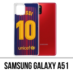 Coque Samsung Galaxy A51 - Messi Barcelone 10