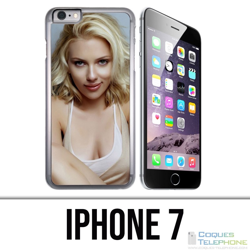 Custodia per iPhone 7 - Scarlett Johansson Sexy